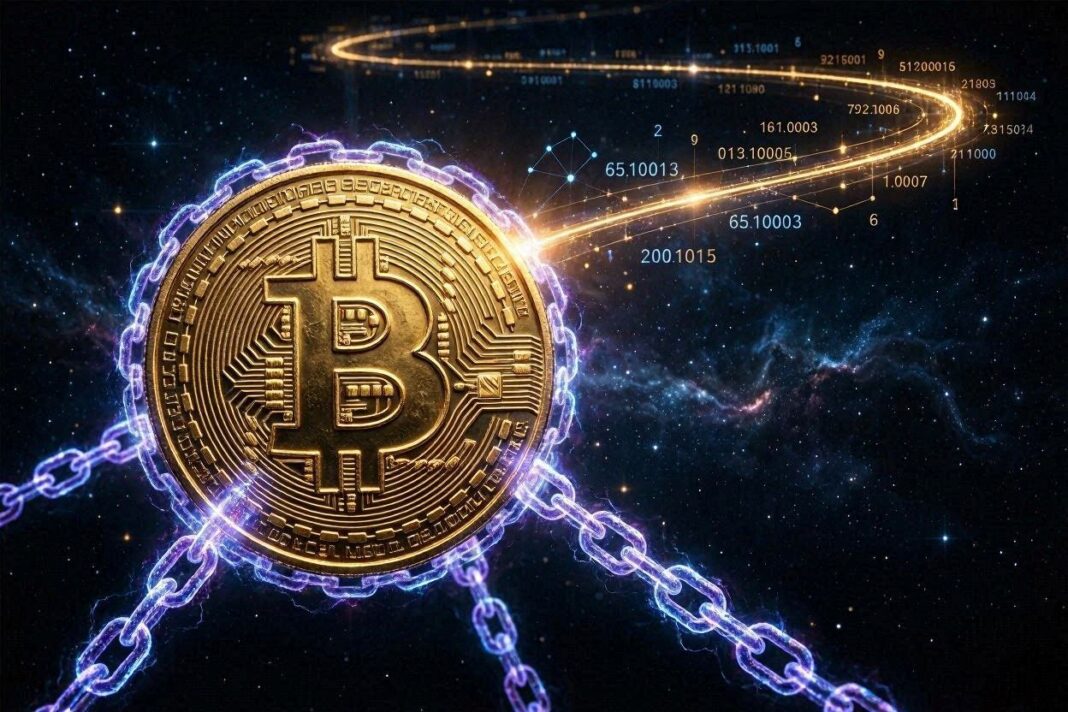 Bitcoin sotto la legge di proporzione - analisi matematica 2026 Bitcoin sotto la legge di proporzione - grafico modello LPPL con banda deviazione standard