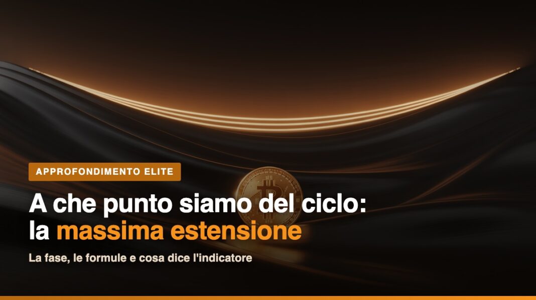 Bitcoin alla massima estensione del ciclo