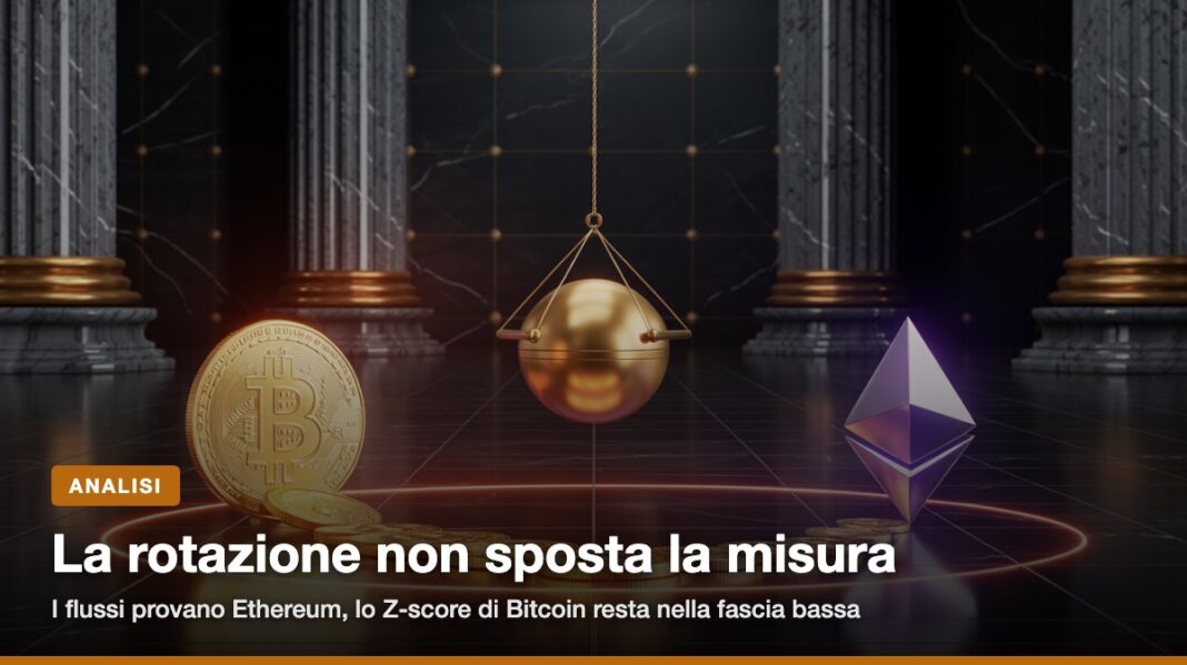 Gli ETF Bitcoin in deflusso, quelli su Ethereum in raccolta nel giorno della decisione Fed. Il metodo misura ciò che i f