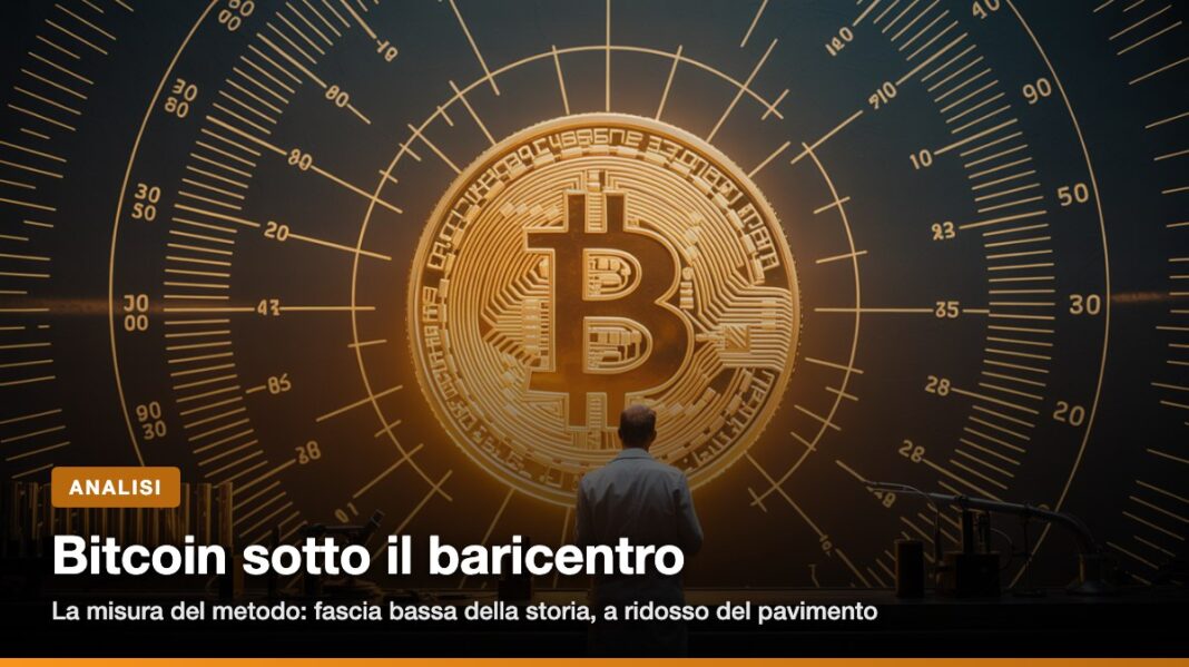Bitcoin nella fascia bassa dei percentili della sua storia: Z-score, pavimento statistico e livelli di rientro nel metod