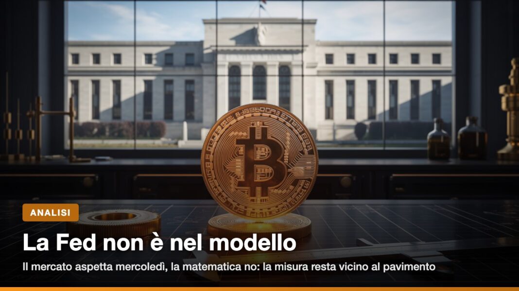 Il mercato aspetta la Fed, il metodo no: Z-score, pavimento statistico e livelli di rientro con la convenzione del metod