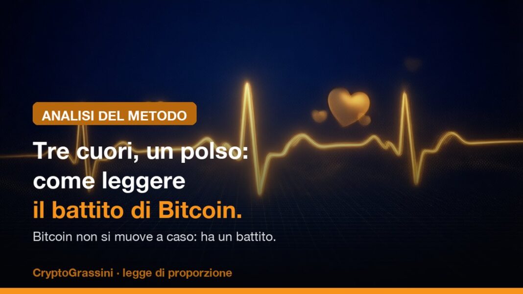 Cover articolo Tre cuori, un polso: come leggere il battito di Bitcoin - CryptoGrassini