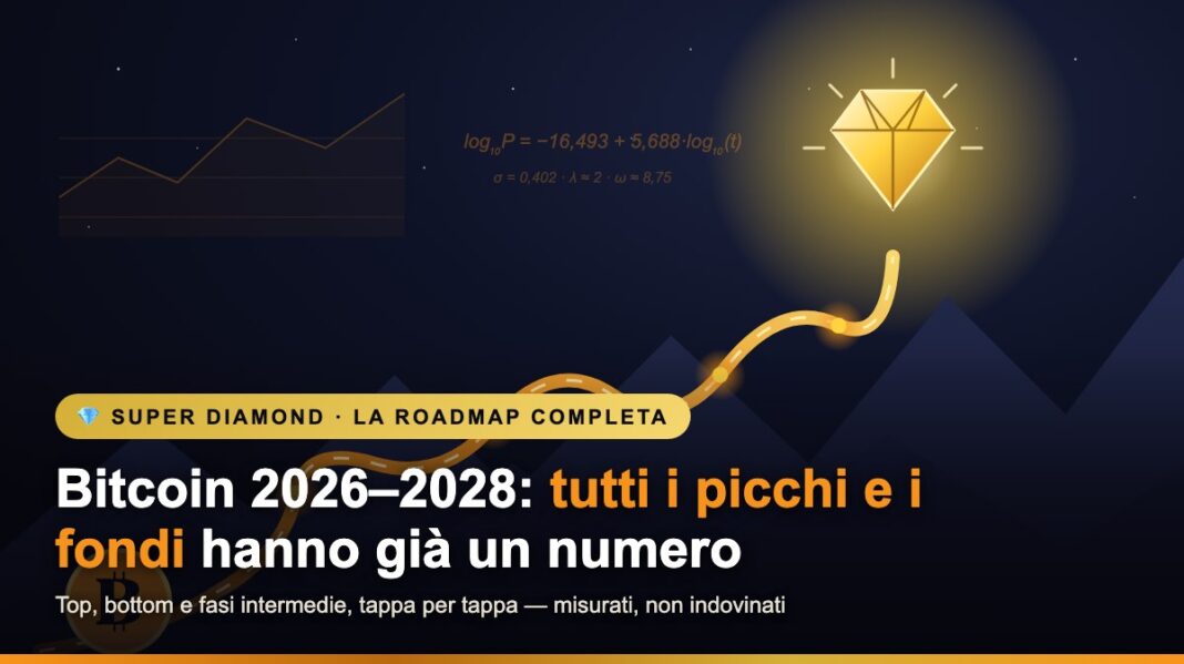 Roadmap Bitcoin 2026-2028: la strada dorata di picchi e fondi verso il diamante Super Diamond