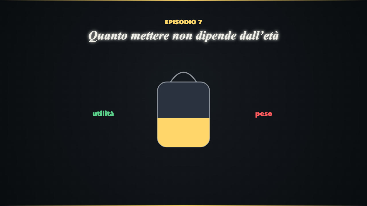 Episodio 7: Quanto mettere non dipende dall’età