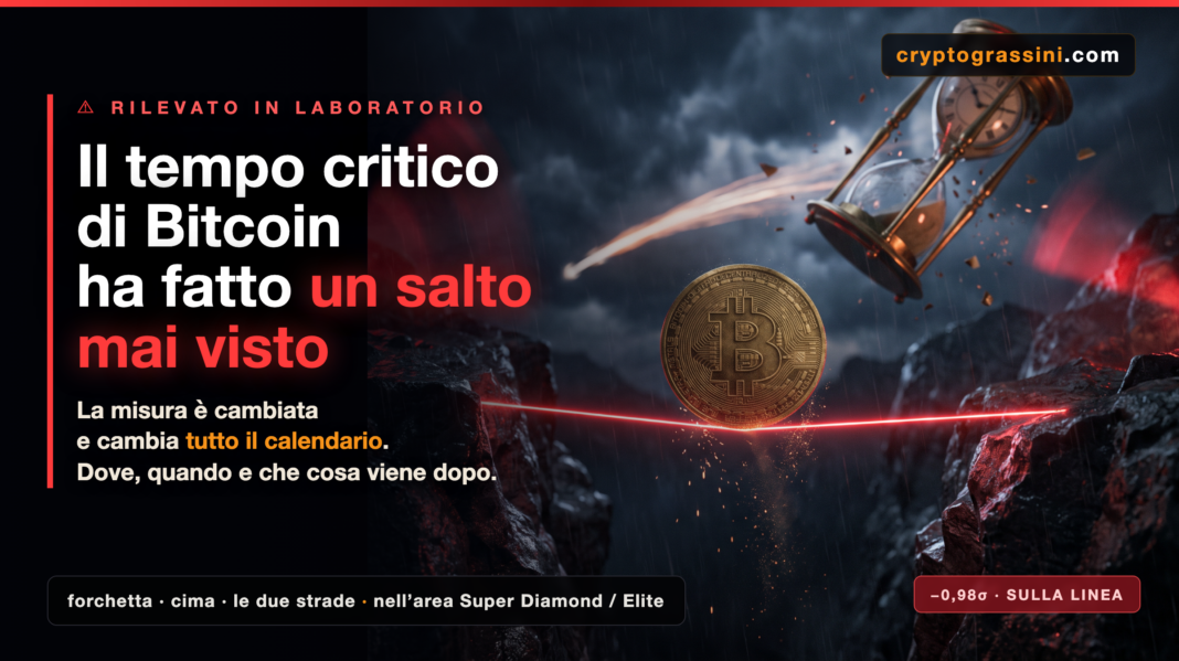 Bitcoin, rilevato in laboratorio un salto mai visto nella misura del tempo critico - copertina v1